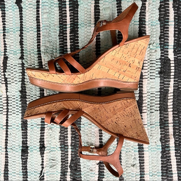 Franco Sarto Cork Wedges Size 9 - Picture 11 of 11
